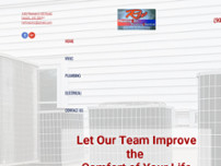 RW Heating & Air Plumbing & Electrical website screenshot