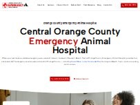 Website Screenshot Central Orange County Emergency Animal Hospital