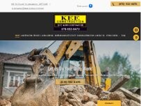 Website Screenshot Kee Construction