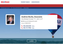 Andrew Burke - RE/MAX website screenshot