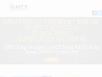 Screenshot for http://clintsgunsandammo.com