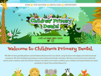 Dr. Erin Kolling, DDS Pediatric Dentist website screenshot