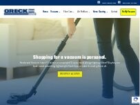 Website Screenshot Vacuums Plus