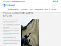 BioGuard Pest Control website screenshot