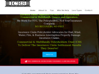 Public Adjusters website screenshot