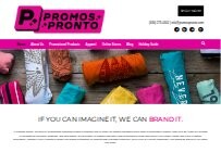 Website Screenshot Promotions Pronto LLC