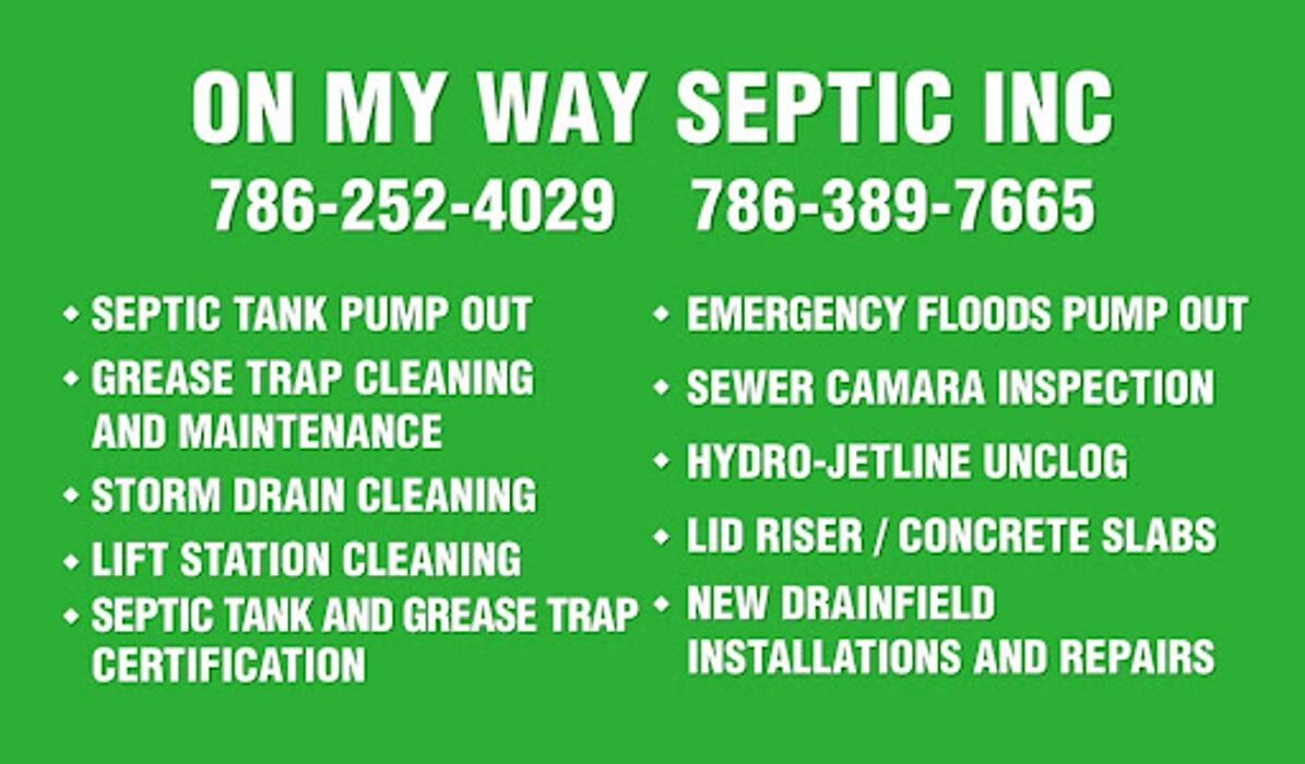 Images On My Way Septic Grease Trap Storm Drains Lift Station