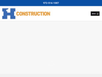H 1 Construction Inc website screenshot