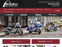 MetroEast Motorsports website screenshot