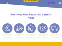 StoreSmart Self-Storage website screenshot