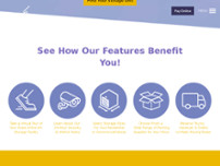 StoreSmart Self-Storage website screenshot
