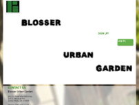 Screenshot for https://www.blosserurbangarden.com/contact-us