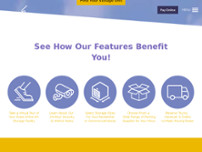 StoreSmart Self-Storage website screenshot