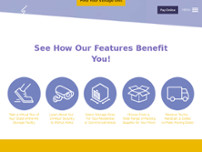 StoreSmart Self-Storage website screenshot