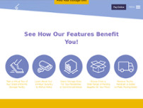 StoreSmart Self-Storage website screenshot