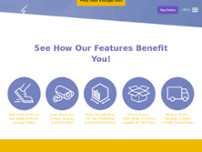 StoreSmart Self-Storage website screenshot