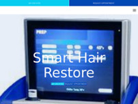 Smart Hair Restore: Peter Morgan, MD website screenshot