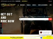 Website Screenshot RideNow Jacksonville