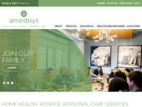 Amedisys Home Health of Tennessee website screenshot