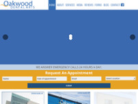 Oakwood Dental Arts website screenshot