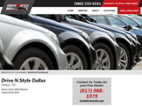 Drive N Style of North Texas website screenshot