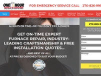 Screenshot for http://www.onehourky.com/
