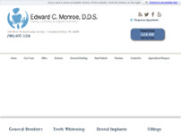 Edward C. Monroe D.D.S website screenshot