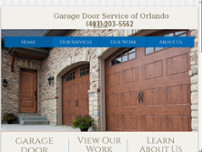 Garage Door Service of Orlando website screenshot