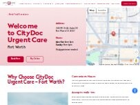 Website Screenshot CityDoc Urgent Care