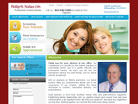 Phillip W. Wallace DDS Inc. website screenshot