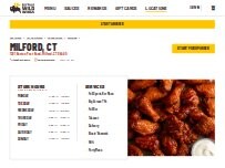 Website Screenshot Buffalo Wild Wings