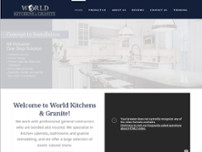 WORLD KITCHENS AND GRANITE website screenshot