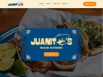 Website Screenshot Juanito's | Authentic Mexican Food in LaGrange GA