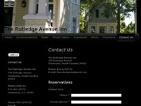 The Rutledge Avenue Inn website screenshot