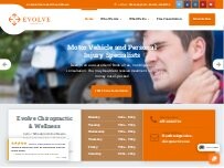 Website Screenshot Evolve Chiropractic & Wellness