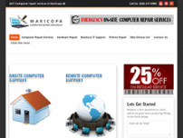 Screenshot for http://maricopacomputerrepairspecialists.com/