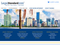 LegalStandard.com website screenshot
