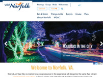 VisitNorfolk website screenshot