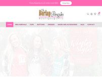 The Burlap Penguin website screenshot