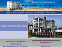 Woerner Custom Builders website screenshot