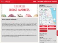 Website Screenshot Oberweis Ice Cream and Dairy Store