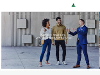 Service Area Example website screenshot