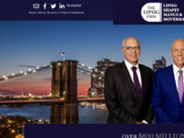 Lipsig, Shapey, Manus & Moverman, P.C. website screenshot