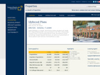 Idylwood Plaza website screenshot