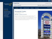 Riverpoint Center website screenshot