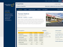 Tysons Station website screenshot