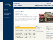 Screenshot for http://www.federalrealty.com/campusplaza/