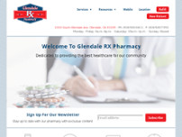 Screenshot for http://www.glendalerxpharmacy.com