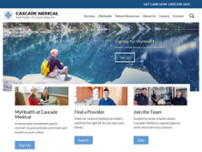 Screenshot for https://cascademedical.org/