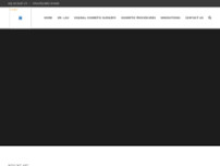 Radiant Rejuvenation & Cosmetic Surgery website screenshot